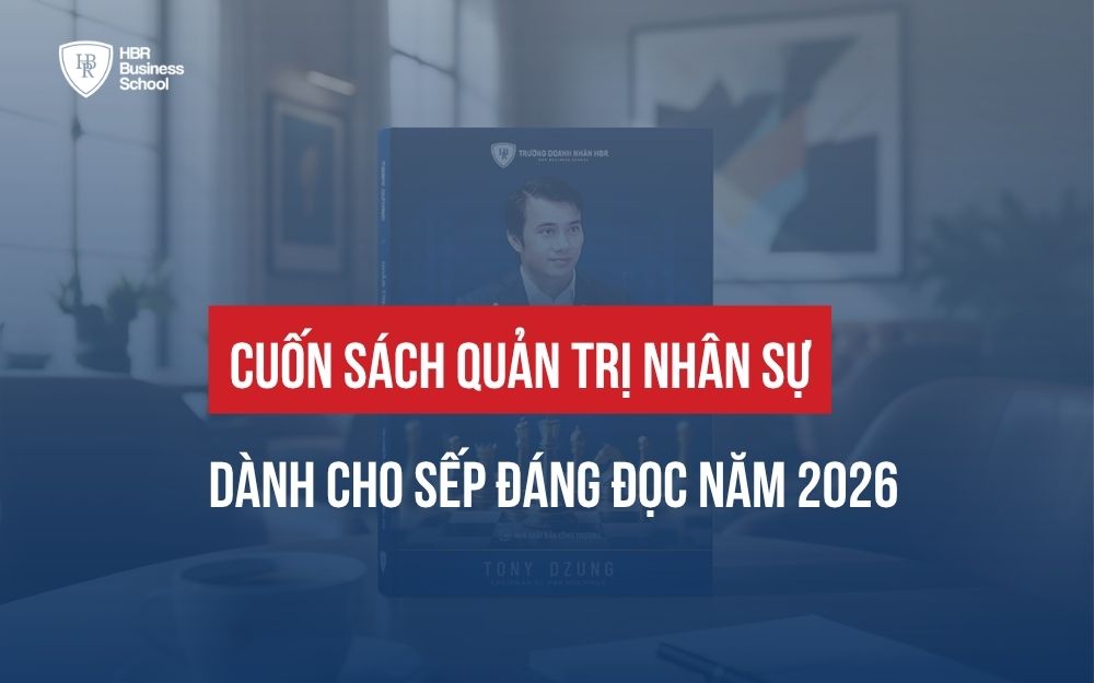 CUỐN SÁCH QUẢN TRỊ NHÂN SỰ DÀNH CHO SẾP ĐÁNG ĐỌC NĂM 2026